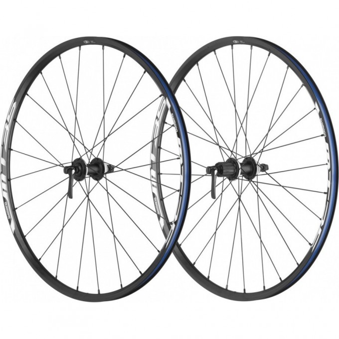Комплект колес SHIMANO MT35, 27,5", C.LOCK, ЦВ. ЧЕРНЫЙ EWHMT35FR7BE