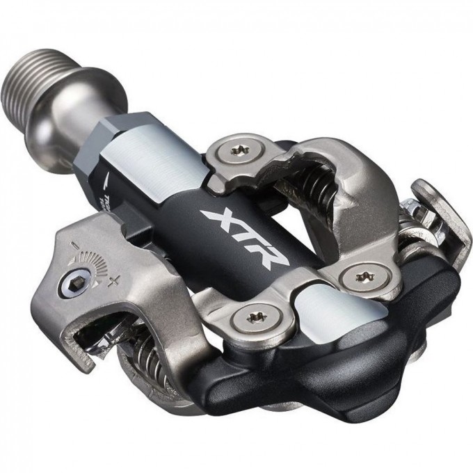Педали SHIMANO XTR, M9100, SPD, с шипами SH51, на 3 мм короче ось IPDM9100S1