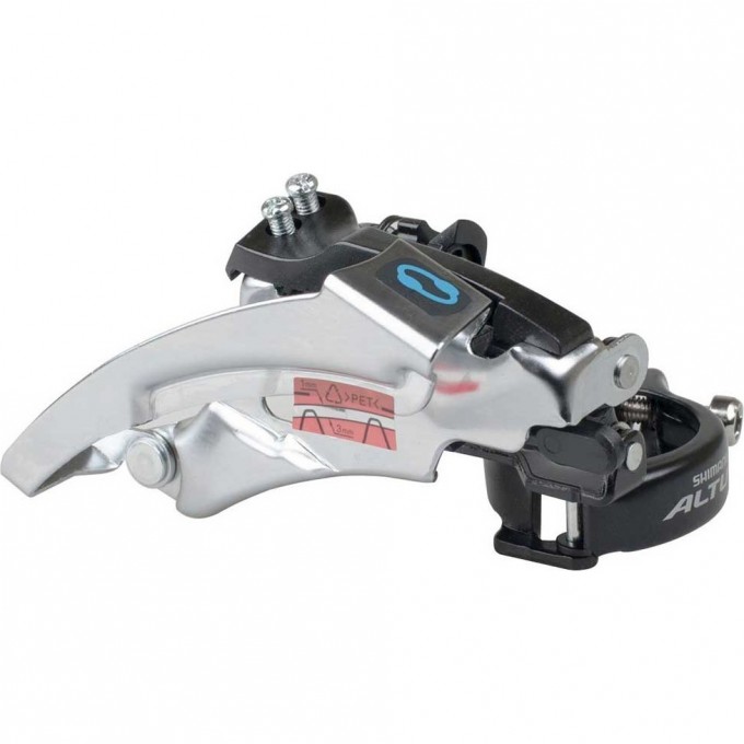 Переключатель передний SHIMANO ALTUS, M310 универсальная тяга, универсальный хомут, угол: 63-66 EFDM310X3