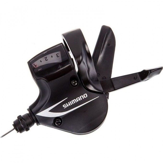 Шифтер SHIMANO ACERA, M360, левый, 3 скорости, трос 1800 мм нержавеющая сталь ESLM360LBT