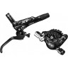 Тормоз дисковый SHIMANO M8000, BL(ЛЕВ)/BR(ПЕР), БЕЗ АДАПТ., ПЛАСТ. КОЛ. С РАДИАТ, 1000мм IM8000LFPSA100
