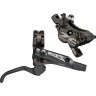 Тормоз дисковый SHIMANO ZEE, M640, BL(левый)/BR(передний), пластиковые колодки, 1000мм IM640BLFPRA100