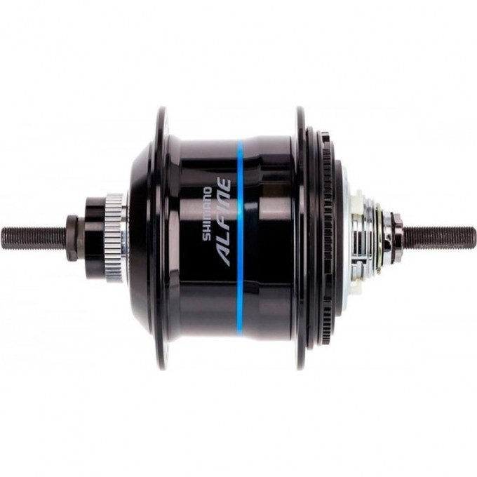 Втулка планетарная SHIMANO ALFINE DI2, S705, 36 ОТВ, 11СК, C.LOCK, 135X187мм, ЦВ. ЧЕРНЫЙ ISGS705AL