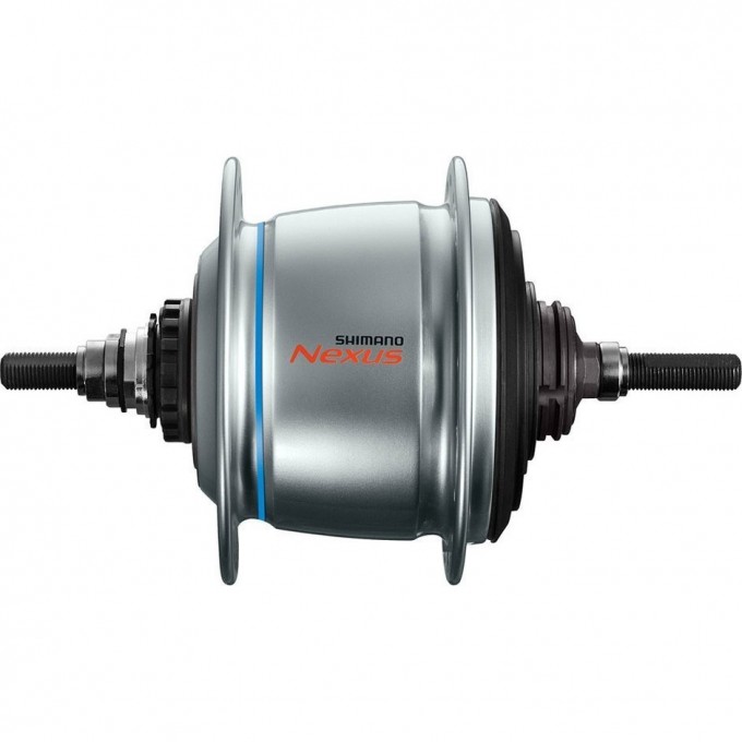 Втулка планетарная SHIMANO NEXUS, C6001, 32 отверстия, 8 скоростей, для роллерных тормозом, 132x184 мм, серебристый, без упаковки KSGC60018RBSA
