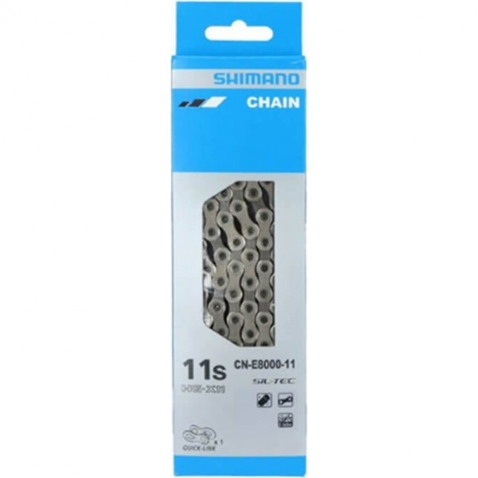 Цепь SHIMANO E8000, 11СК, 116 ЗВ., С АМПУЛЬН. ПИНОМ (1шт.) ICNE800011116