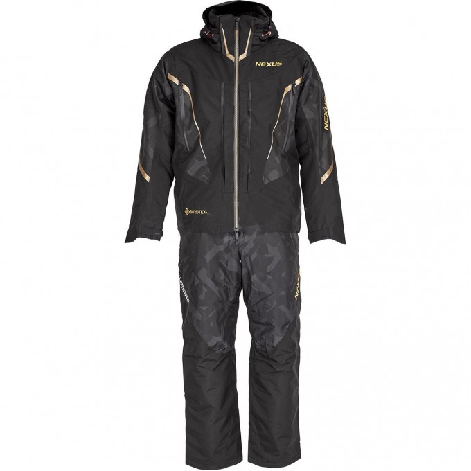Костюм утеплённый SHIMANO NEXUS RB-119T Gore-Tex rock black, размер XL 59YRB119T39