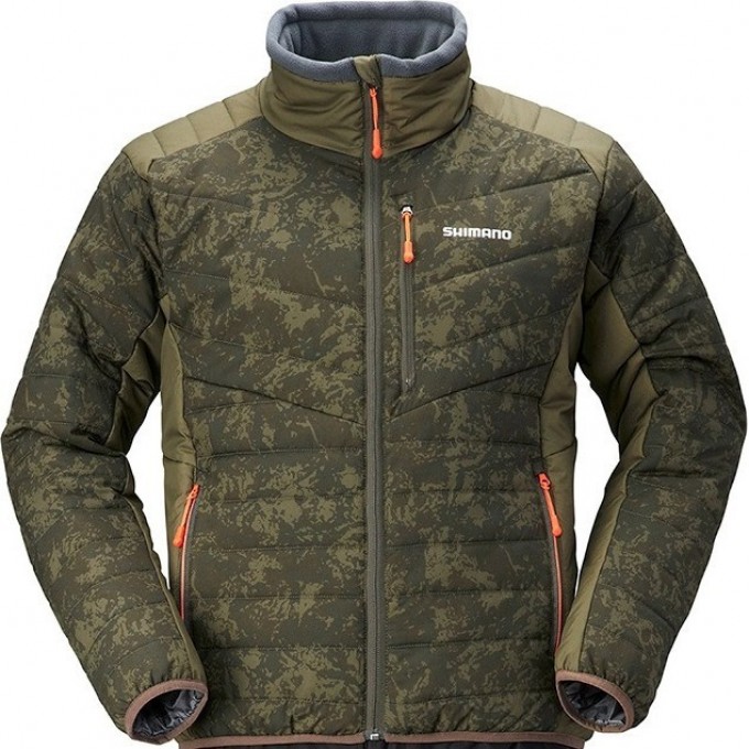 Куртка утеплённая SHIMANO BASIC INSULATION JACKET ORE KHAKI 2XL MD05JQ2XLOKH