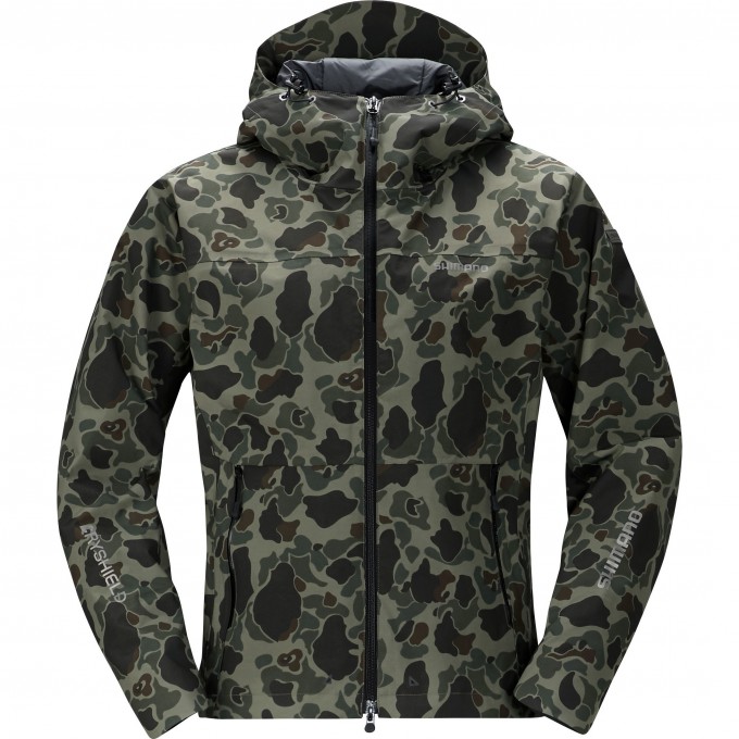 Куртка утеплённая SHIMANO RB-01JS GORE-TEX зелёный хаки L 59YRB01JS88
