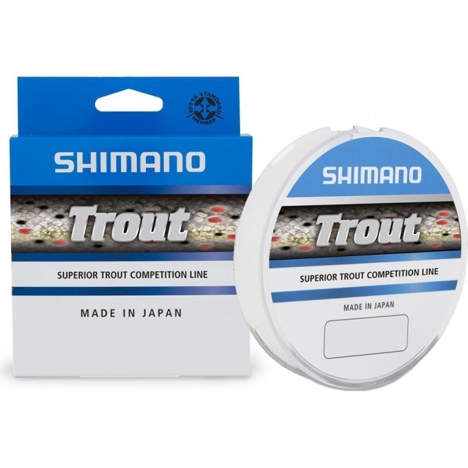 Леска SHIMANO TROUT 150м прозрачная 0,165мм 2,85кг TRO15016