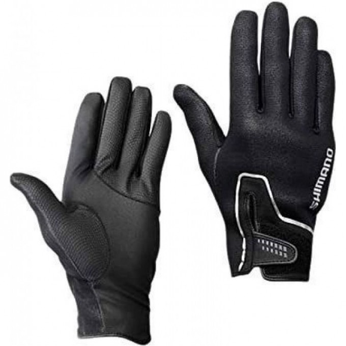 Перчатки SHIMANO GL-095Q чёрный, размер L 5YGL095Q16