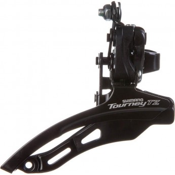 Переключатель передний SHIMANO TZ500, верхняя тяга, 28.6, 42T, без упаковки