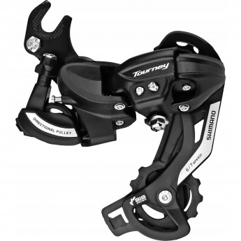 Переключатель задний SHIMANO TOURNEY TY500, 6/7 скоростей, крепление на петух ERDTY500D