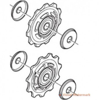 Ролики SHIMANO 11 скоростей, верхний+нижний, к RD-M5100