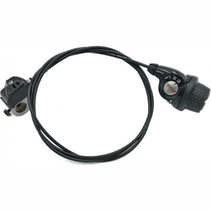 Шифтер для велосипеда SHIMANO NEXUS 3S35E, 3 скорости, c bell crank 3, оплетка, трос 1700мм, без упаковки ASL3S35E170LS