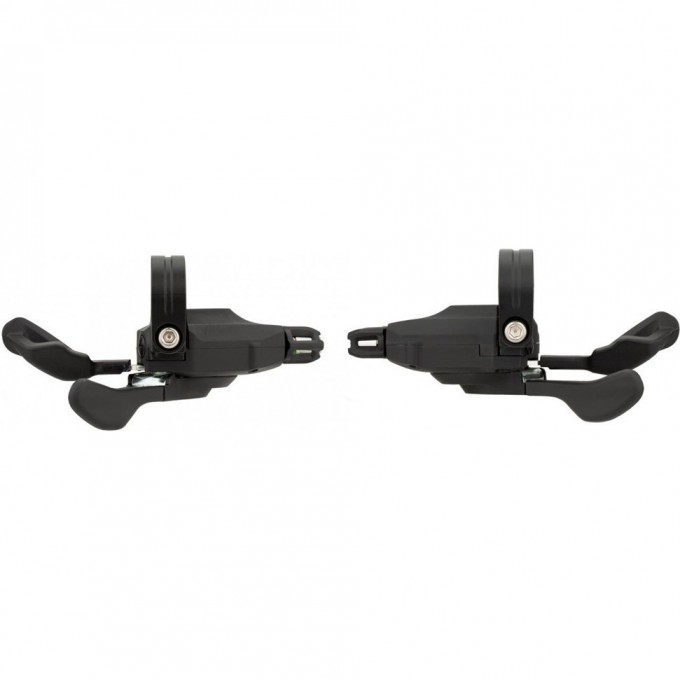 Шифтер SHIMANO DEORE, M6000-I, левый/правый, 2/3X10 скоростей, на хомут, без индикатора, трос 1800/ 2050 мм ISLM6000PA1