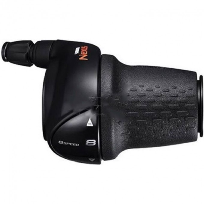 Шифтер SHIMANO NEXUS, C6000-8, правый, 8 скоростей, трос 2330мм + оплетка, черный ESLC60008L210LA3