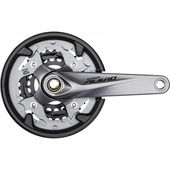 Система SHIMANO ALIVIO, M4050, 9 скоростей, 170 мм, интегрированный вал, 40/30/22T, с защитой EFCM4050CX002C
