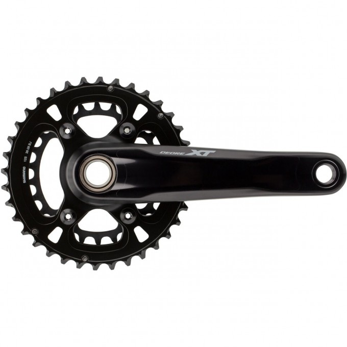 Система SHIMANO DEORE XT M8120-2, 175 мм, 11 скоростей, с бонками для CL 51.8 мм IFCM81202BEX66