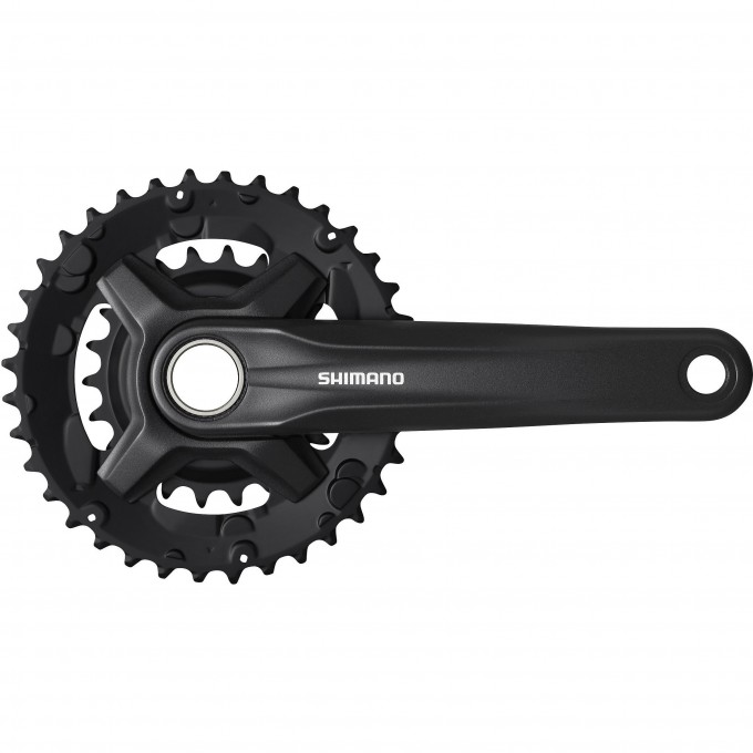 Система SHIMANO MT210-2, 170 мм, 36/22T, интегрированный вал, черный, для 9 скоростей EFCMT210CX62L