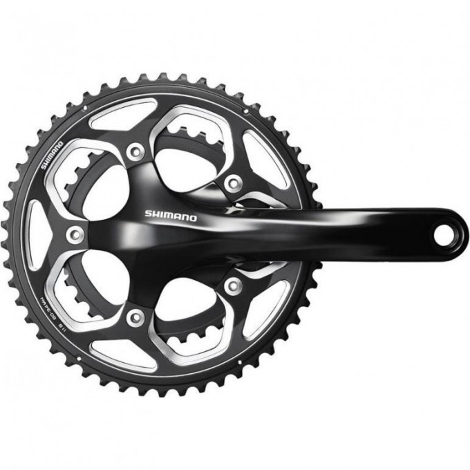 Система SHIMANO RS500, 11 скоростей, 172,5 мм, 52/36T, черный EFCRS500DX26L