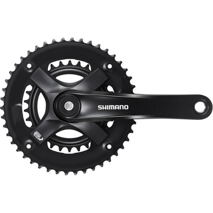 Система SHIMANO TY501, 175 мм, для 2X7/8 скоростей, квадрат, 46/30 EFCTY5012E60XLB