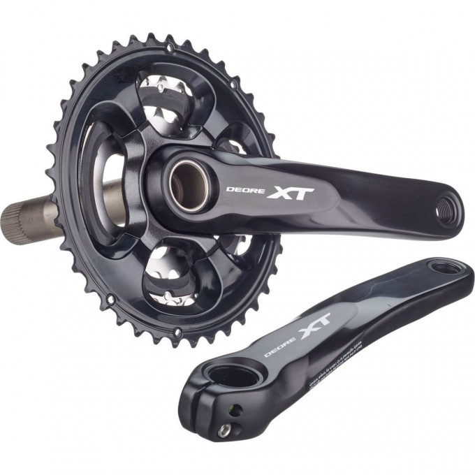 Система SHIMANO XT, M8000-3, 175мм, для 11скоростей, 40X30X22T,без каретки, для CL 50мм IFCM8000EX002