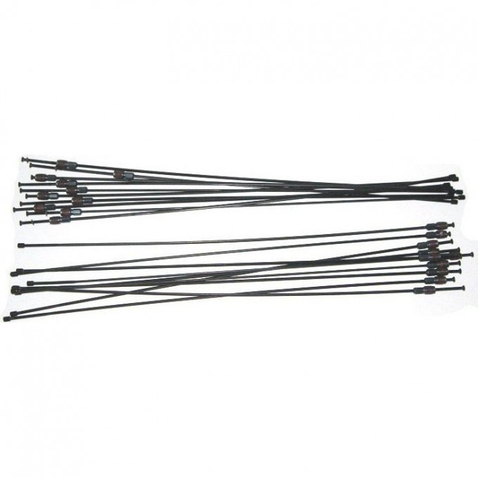 Спицы SHIMANO для WH-M8000/M8020 29", передние или задние (300 мм X 28 штук), нипеля/шайбы/сверические шайбы (28 штук) EWHSPOKEY272P