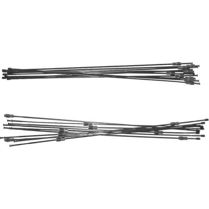 Спицы SHIMANO WH-MT66-R12/R29, задние (306 мм X 28 штук), ниппеля (28 штук) EWHSPOKE3BB1