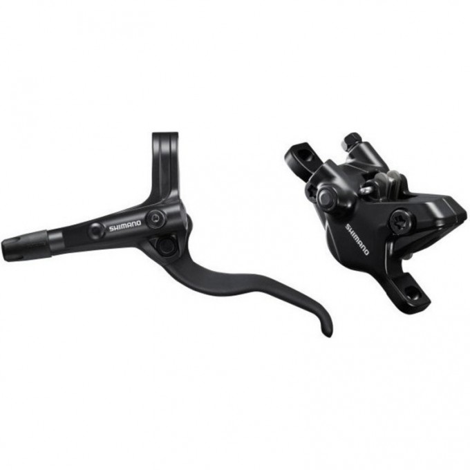 Тормоз дисковый SHIMANO DEORE j-kit, BL(левый MT401)/BR(передний MT410), полимерные колодки, 1000мм EMT4102JHFPRA100