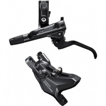 Тормоз дисковый SHIMANO DEORE, M6100, j-kit, BL(правый)/BR(задний), полимерные колодки, 1700мм