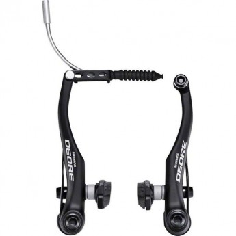 Тормоз v-br SHIMANO DEORE, BR-T610, черный, задние колодки S70C