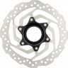 Тормозной диск SHIMANO RT10, 160мм, C.LOCK, С LOCK RING, только для пластиковых колодок ESMRT10S2