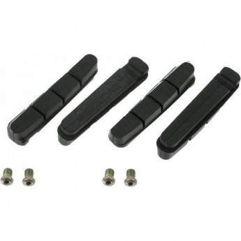 Вкладыш тормозной колодки, шоссейные SHIMANO R55C+1мм, 2 пары, для DA, ULTEGRA, 105 Y8FA98132