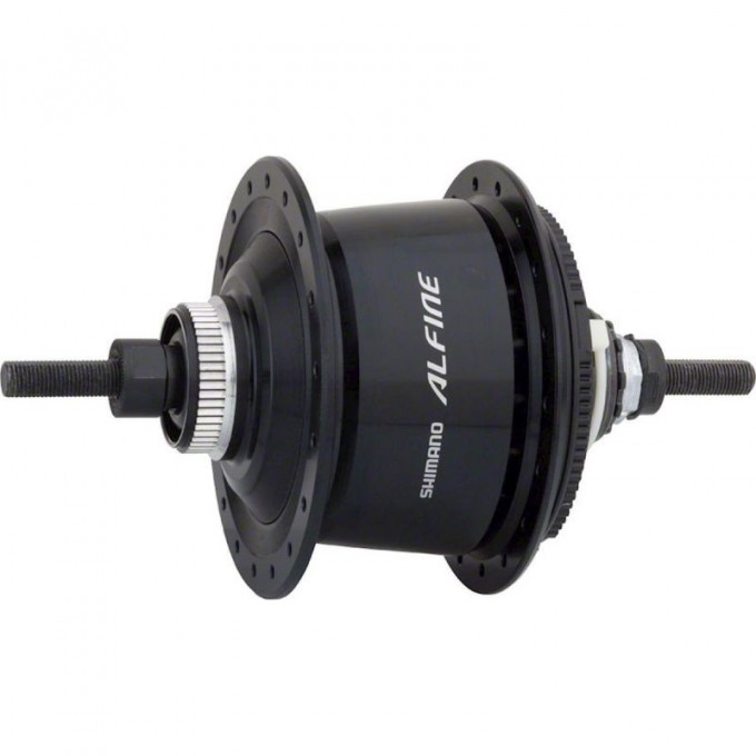 Втулка планетарная SHIMANO ALFINE SG-S7001, 11 скоростей, под C. LOCK, 32 отверстия, 135x187 мм, черный ISGS700111BL