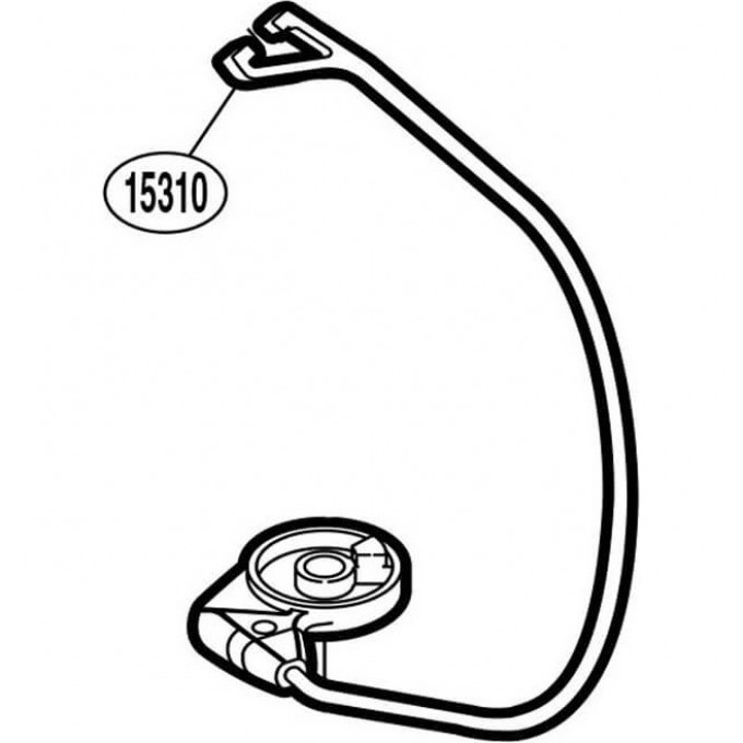Запчасть для катушки SHIMANO BAIL ASSEMBLY дуга лесоукладывателя RD15310